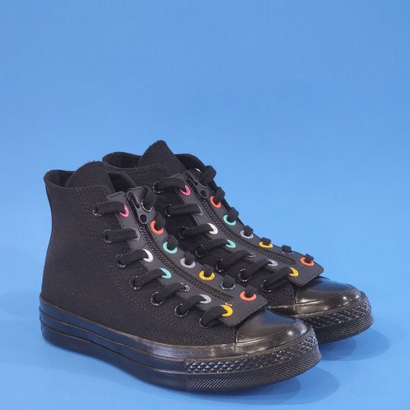 Converse Shoes - Converse Chuck 70 Hi Zip 'Surface Fusion Black' Women's Sneakers 571430C NWT
